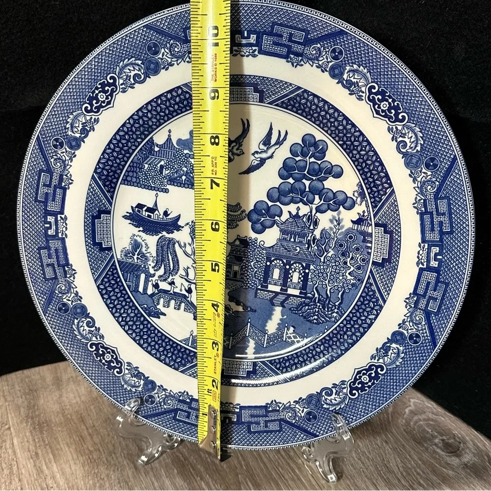 Johnson Bros Willow “Blue Willow” Dinner Plate 10 7/8”